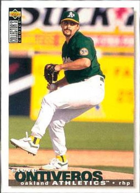 1995 Collector's Choice #122 Steve Ontiveros VG Oakland Athletics 