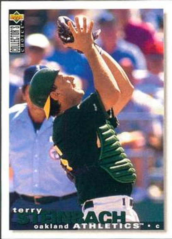 1995 Collector's Choice #132 Terry Steinbach VG Oakland Athletics 