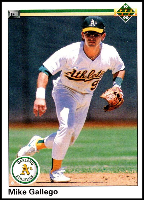 1990 Upper Deck #230 Mike Gallego VG Oakland Athletics 