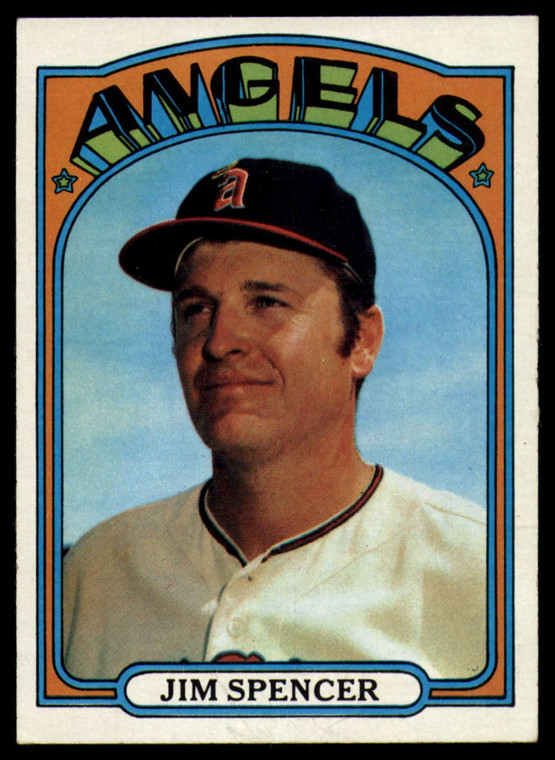 1972 Topps #419 Jim Spencer VG California Angels 