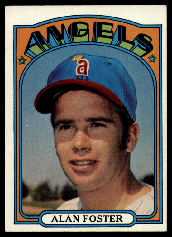 1972 Topps #521 Alan Foster VG California Angels 