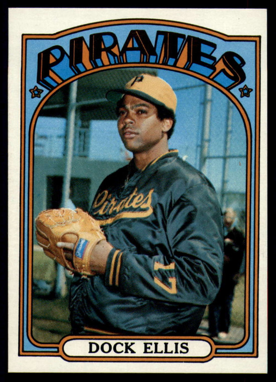 1972 Topps #179 Dock Ellis VG Pittsburgh Pirates 
