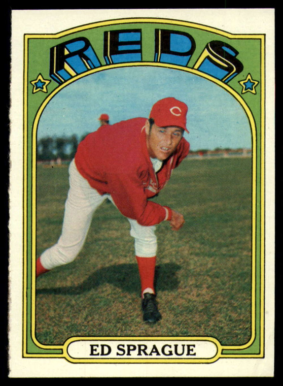 1972 Topps #121 Ed Sprague VG Cincinnati Reds 