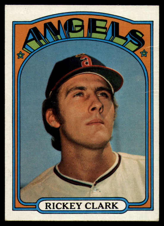 SOLD 90076 1972 Topps #462 Rickey Clark VG California Angels 