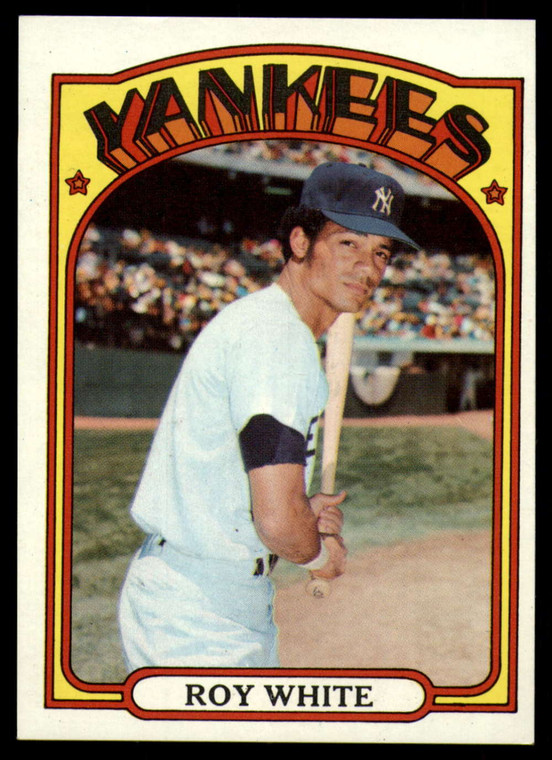 1972 Topps #340 Roy White VG New York Yankees 