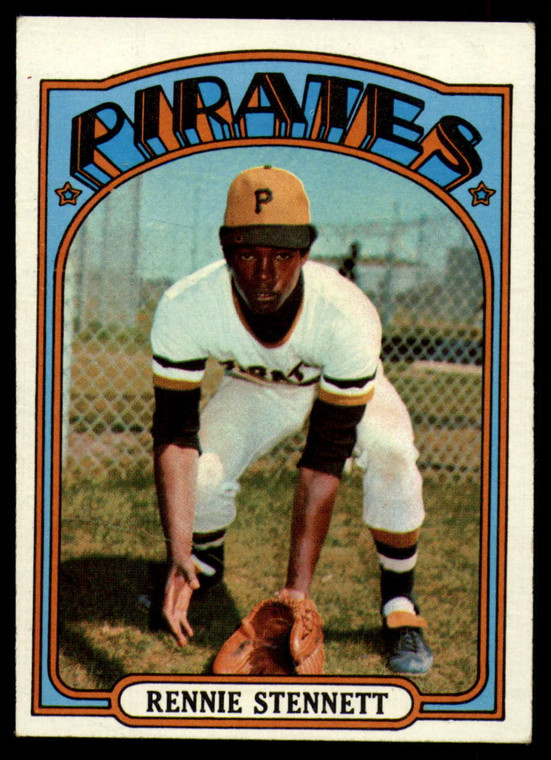 1972 Topps #219 Rennie Stennett VG RC Rookie Pittsburgh Pirates 