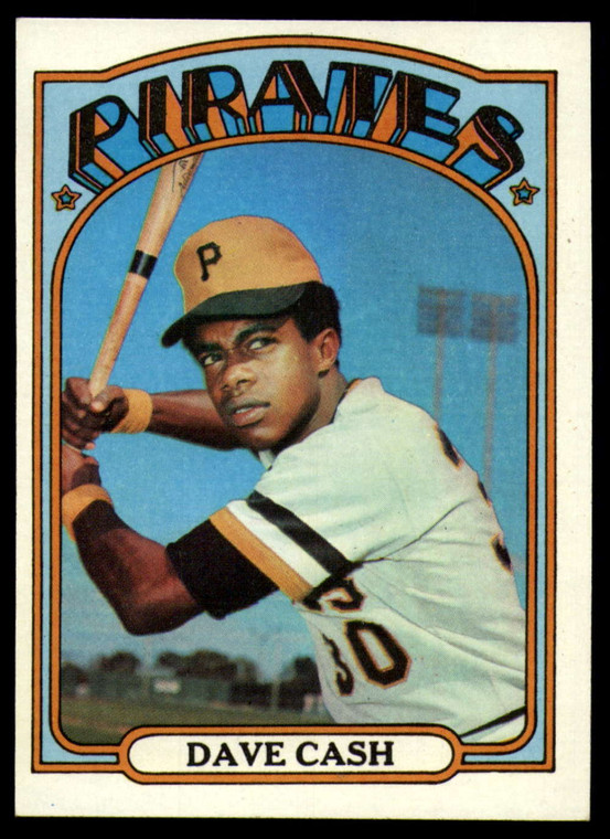 1972 Topps #125 Dave Cash VG Pittsburgh Pirates 