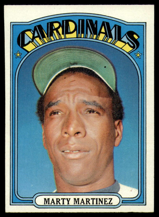 1972 Topps #336 Marty Martinez VG St. Louis Cardinals 