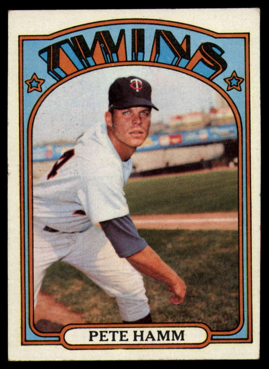 1972 Topps #501 Pete Hamm VG Minnesota Twins 