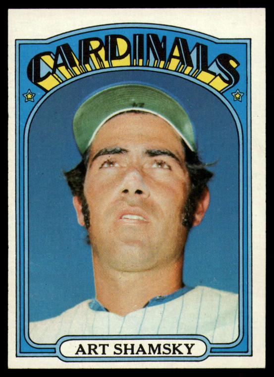 1972 Topps #353 Art Shamsky VG St. Louis Cardinals 