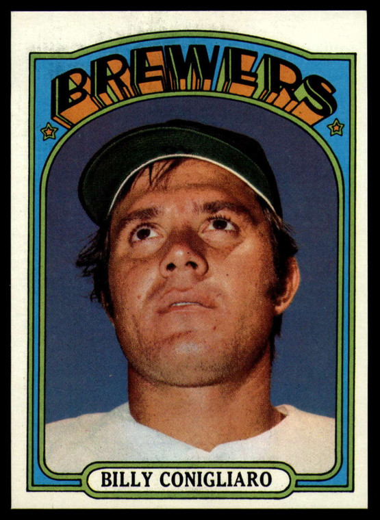 1972 Topps #481 Billy Conigliaro VG Milwaukee Brewers 