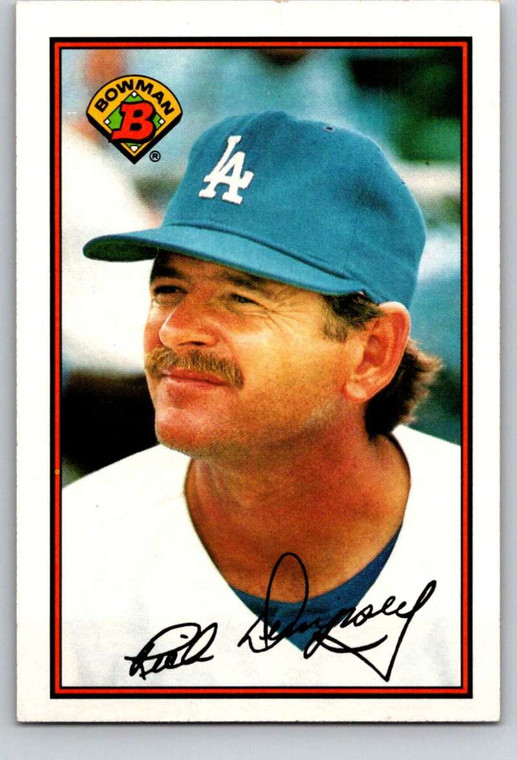 1989 Bowman #343 Rick Dempsey VG Los Angeles Dodgers 