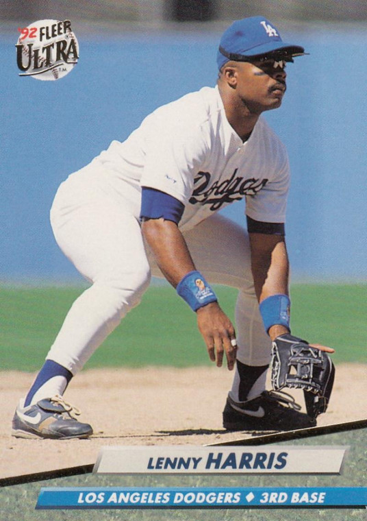 1992 Ultra #211 Lenny Harris VG Los Angeles Dodgers 