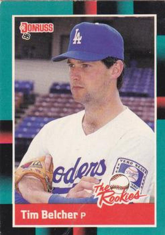 1988 Donruss Rookies #28 Tim Belcher VG Los Angeles Dodgers 