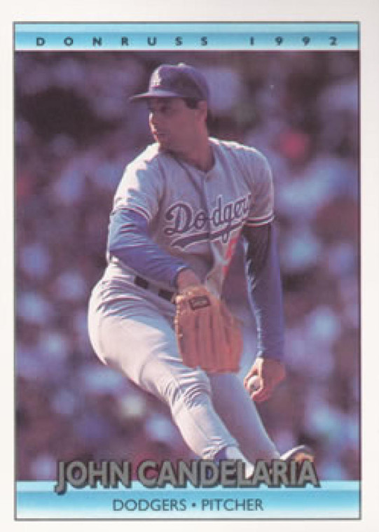 1992 Donruss #125 John Candelaria VG Los Angeles Dodgers 