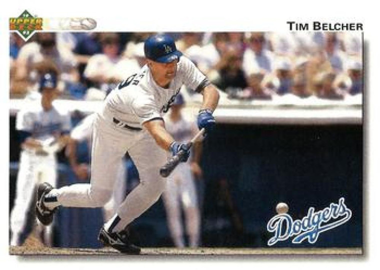 1992 Upper Deck #668 Tim Belcher VG Los Angeles Dodgers 