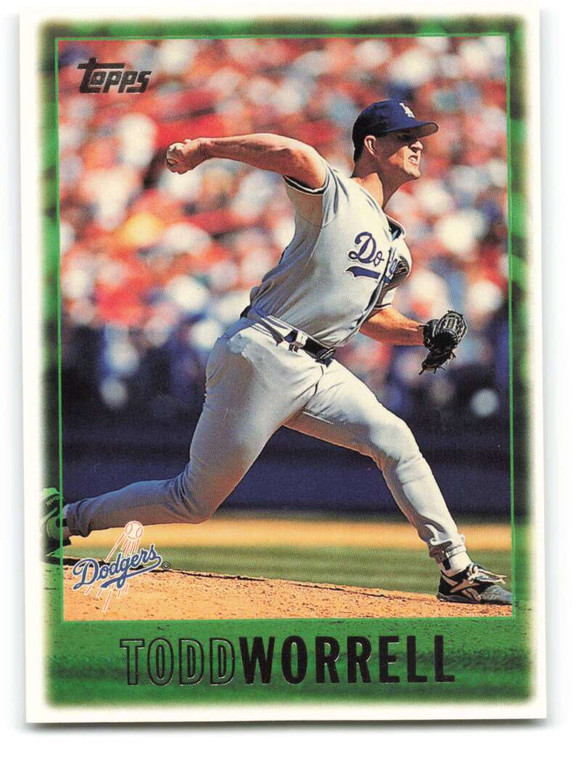 1997 Topps #226 Todd Worrell VG  Los Angeles Dodgers 