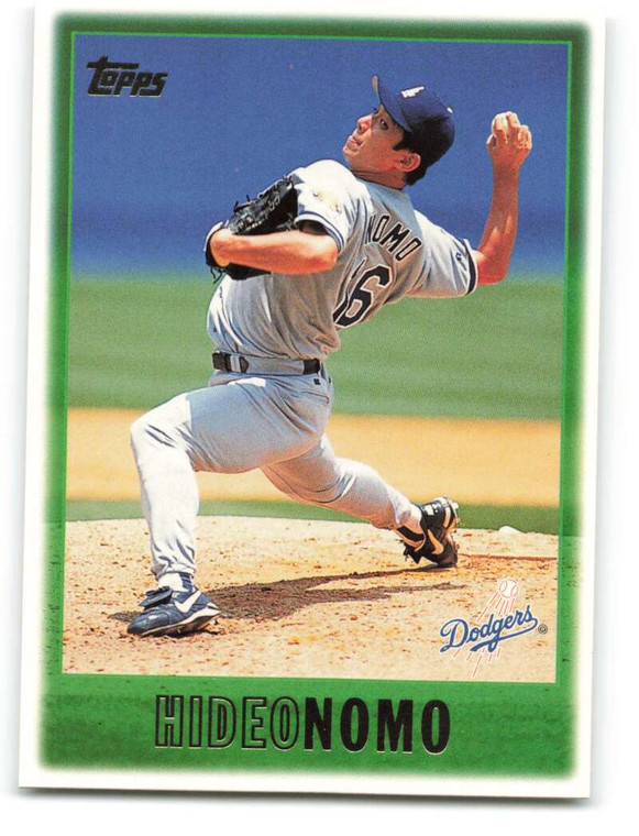 1997 Topps #440 Hideo Nomo VG  Los Angeles Dodgers 