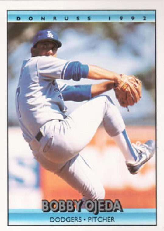 1992 Donruss #157 Bob Ojeda VG Los Angeles Dodgers 