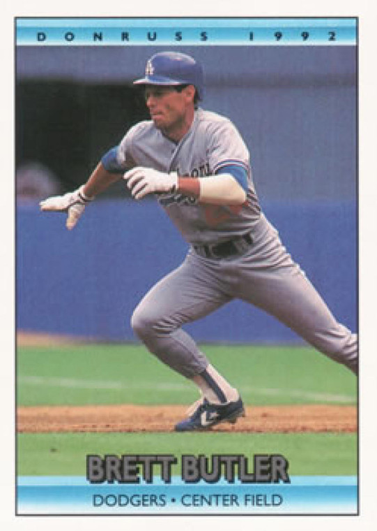 1992 Donruss #369 Brett Butler VG Los Angeles Dodgers 
