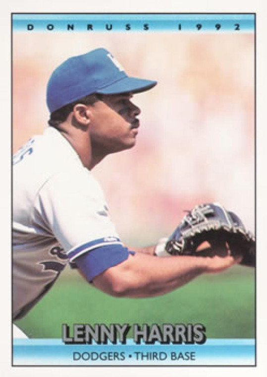 1992 Donruss #226 Lenny Harris VG Los Angeles Dodgers 