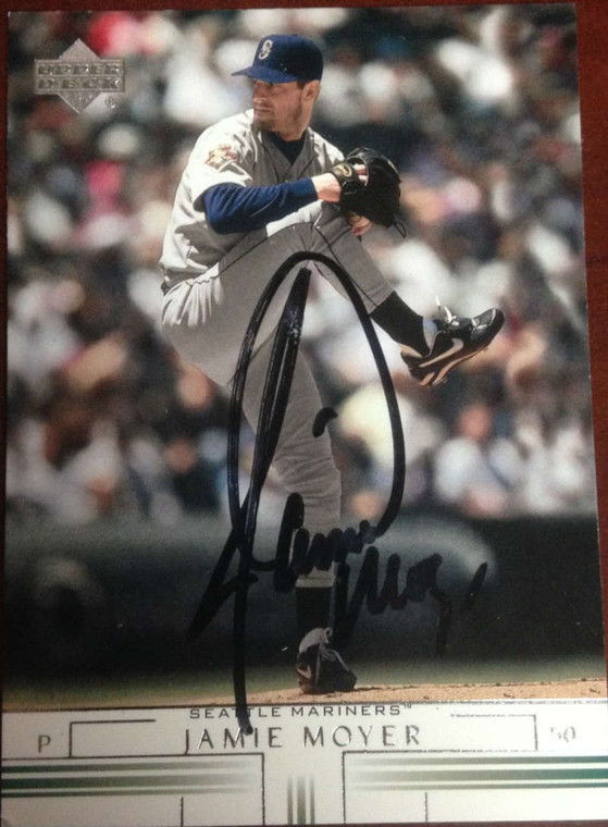 Jamie Moyer Autographed 2002 Upper Deck #579