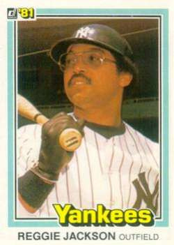 1981 Donruss #228 Reggie Jackson NM-MT New York Yankees 