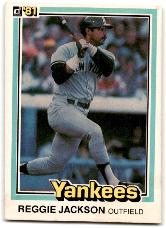 1981 Donruss #348 Reggie Jackson NM-MT New York Yankees 