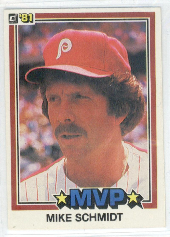 1981 Donruss #590 Mike Schmidt MVP NM-MT Philadelphia Phillies 
