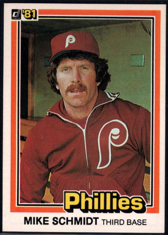 1981 Donruss #11 Mike Schmidt NM-MT Philadelphia Phillies 