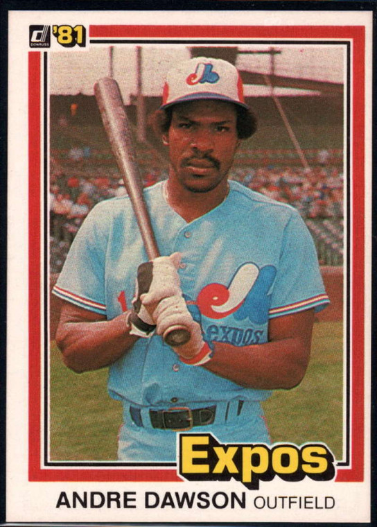 1981 Donruss #212 Andre Dawson NM-MT Montreal Expos 