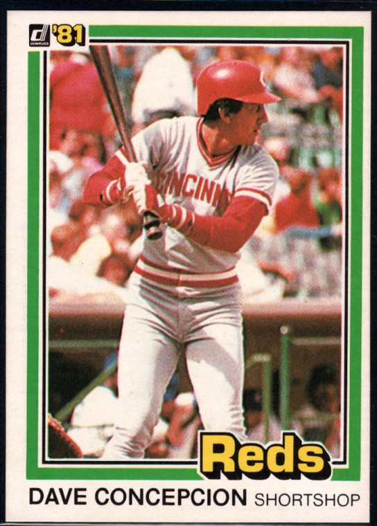 1981 Donruss #181 Dave Concepcion NM-MT Cincinnati Reds 