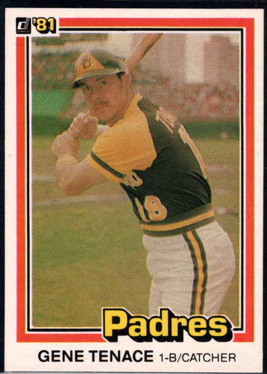 1981 Donruss #241 Gene Tenace NM-MT San Diego Padres 