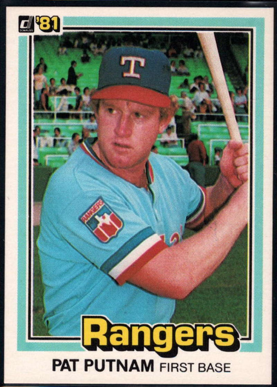 1981 Donruss #265 Pat Putnam NM-MT Texas Rangers 