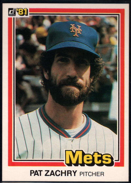 1981 Donruss #275 Pat Zachry NM-MT New York Mets 