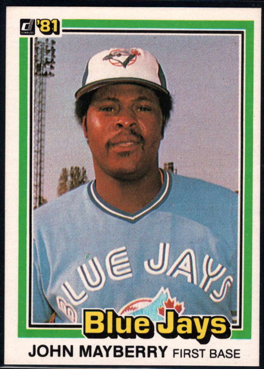 1981 Donruss #29 John Mayberry NM-MT Toronto Blue Jays 
