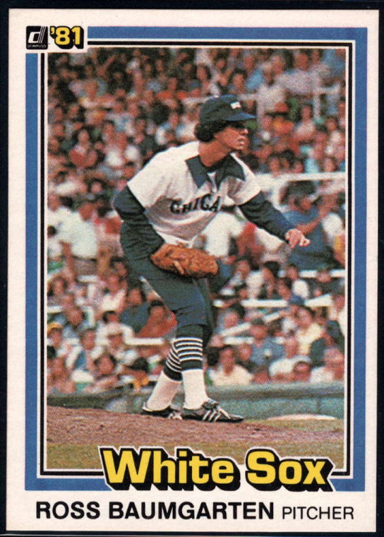 1981 Donruss #41 Ross Baumgarten NM-MT Chicago White Sox 