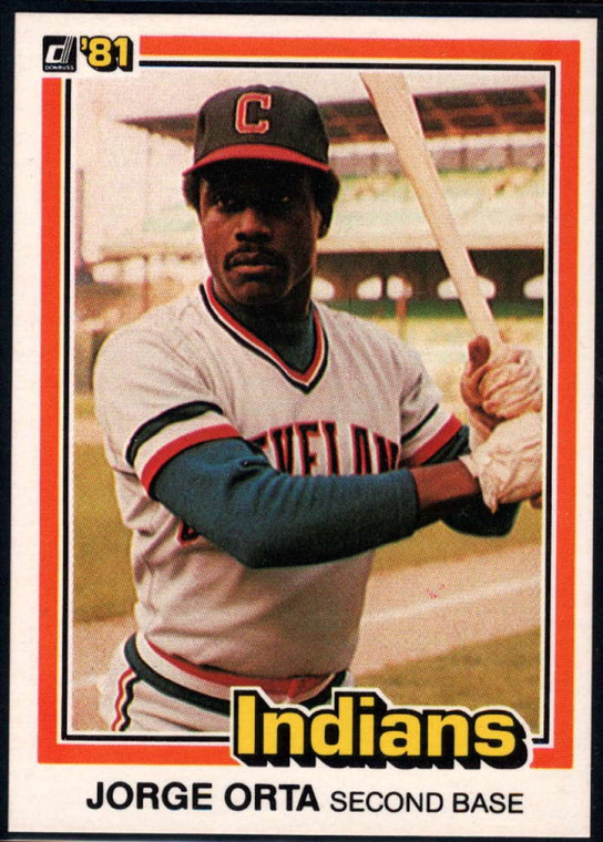 1981 Donruss #439 Jorge Orta NM-MT Cleveland Indians 