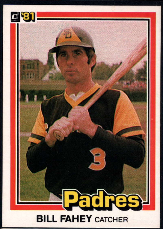 1981 Donruss #361 Bill Fahey NM-MT San Diego Padres 