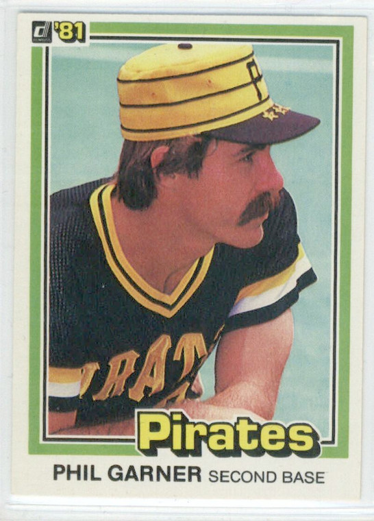 1981 Donruss #372 Phil Garner NM-MT Pittsburgh Pirates 