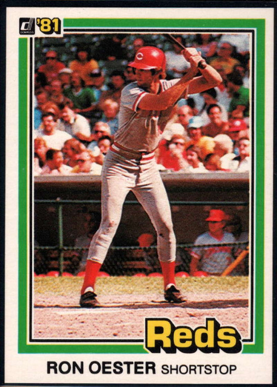 1981 Donruss #423 Ron Oester NM-MT Cincinnati Reds 