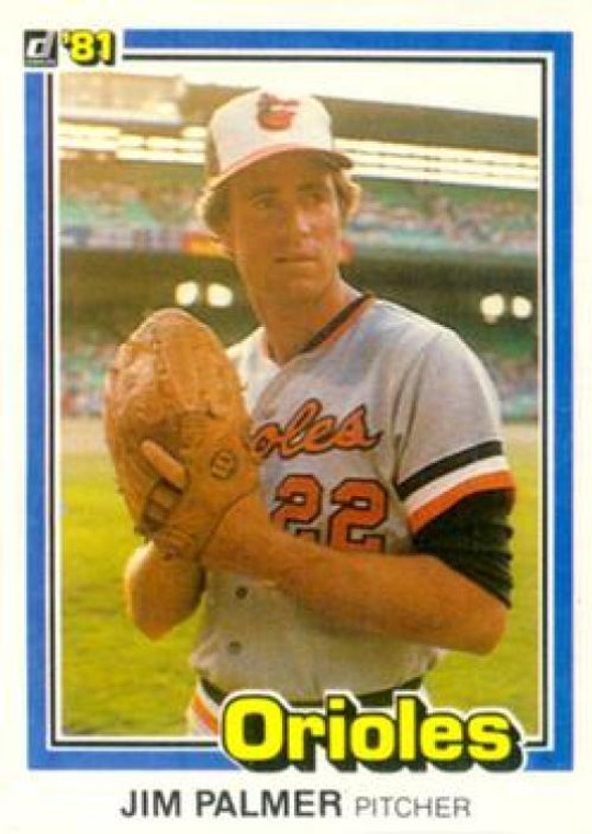 1981 Donruss #353 Jim Palmer NM-MT Baltimore Orioles 