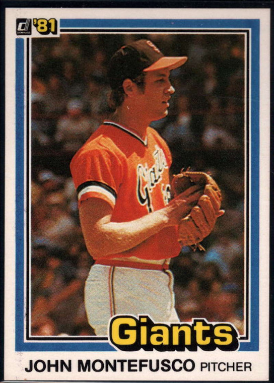 1981 Donruss #434 John Montefusco NM-MT San Francisco Giants 