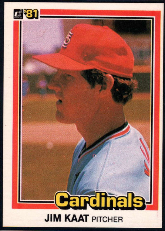 1981 Donruss #536 Jim Kaat NM-MT St. Louis Cardinals 