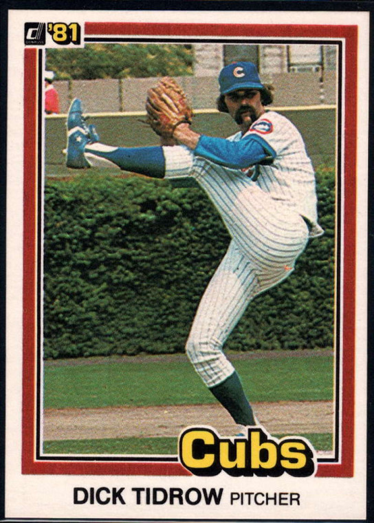 1981 Donruss #551 Dick Tidrow NM-MT Chicago Cubs 