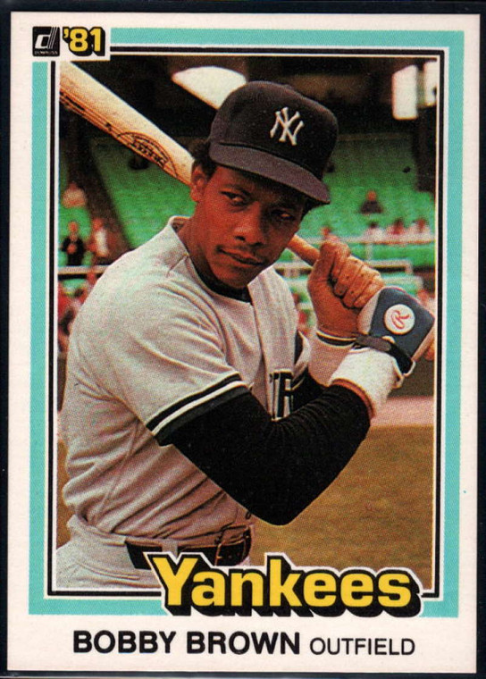 1981 Donruss #469 Bobby Brown NM-MT New York Yankees 