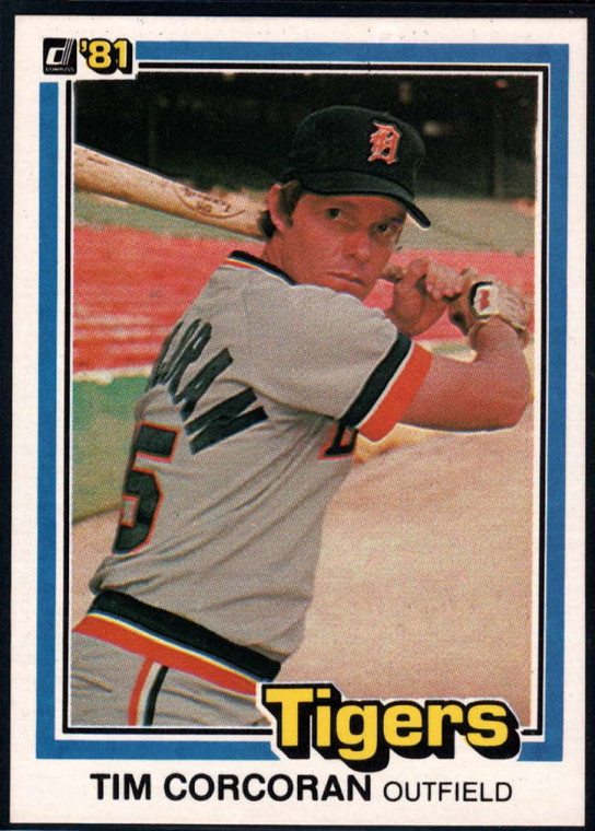 1981 Donruss #367 Tim Corcoran NM-MT Detroit Tigers 