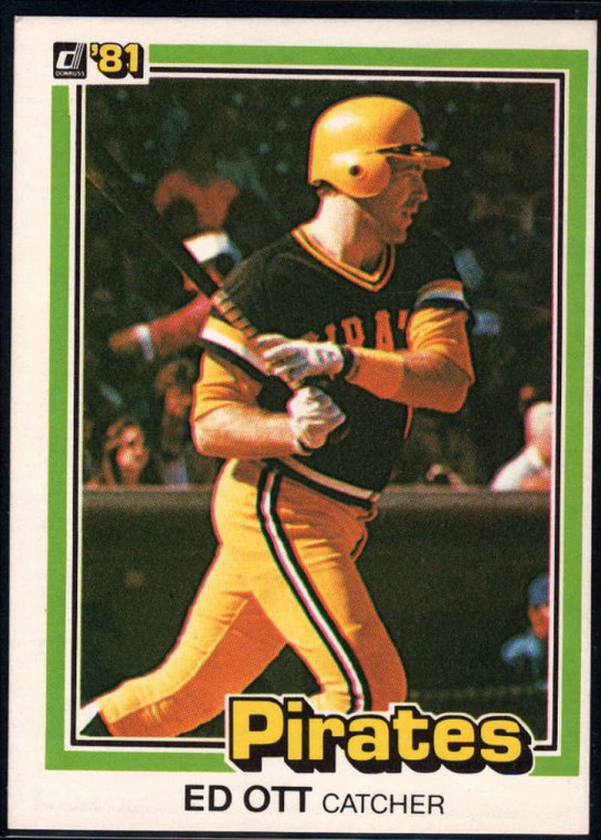 1981 Donruss #133 Ed Ott NM-MT Pittsburgh Pirates 