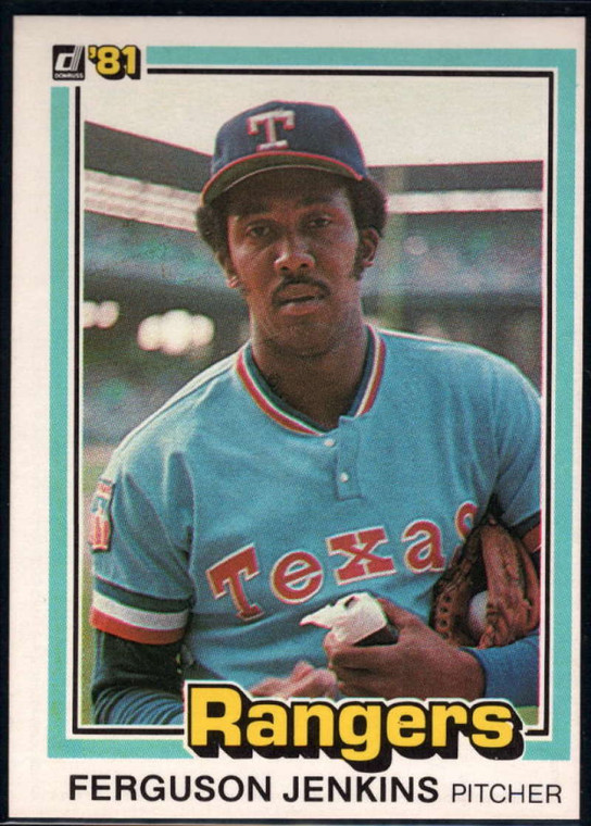 1981 Donruss #146 Fergie Jenkins NM-MT Texas Rangers 