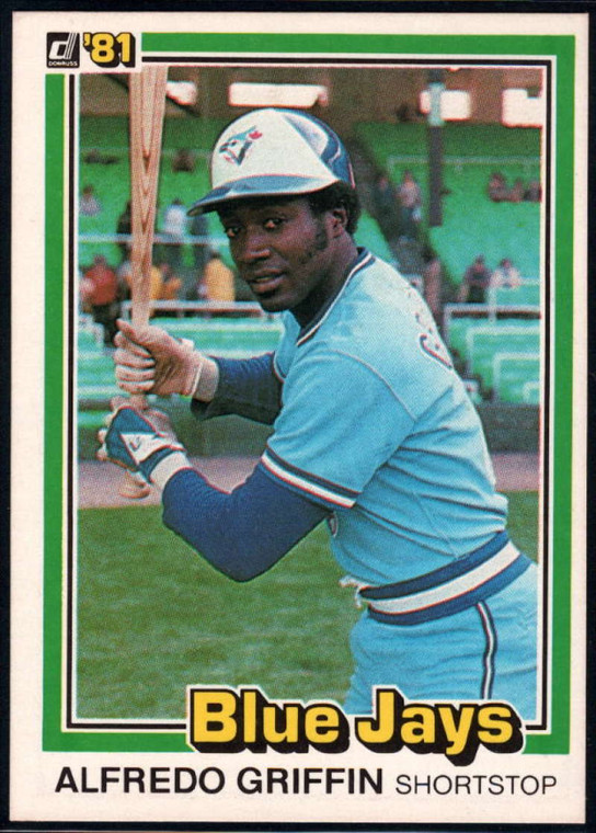 1981 Donruss #149 Alfredo Griffin NM-MT Toronto Blue Jays 